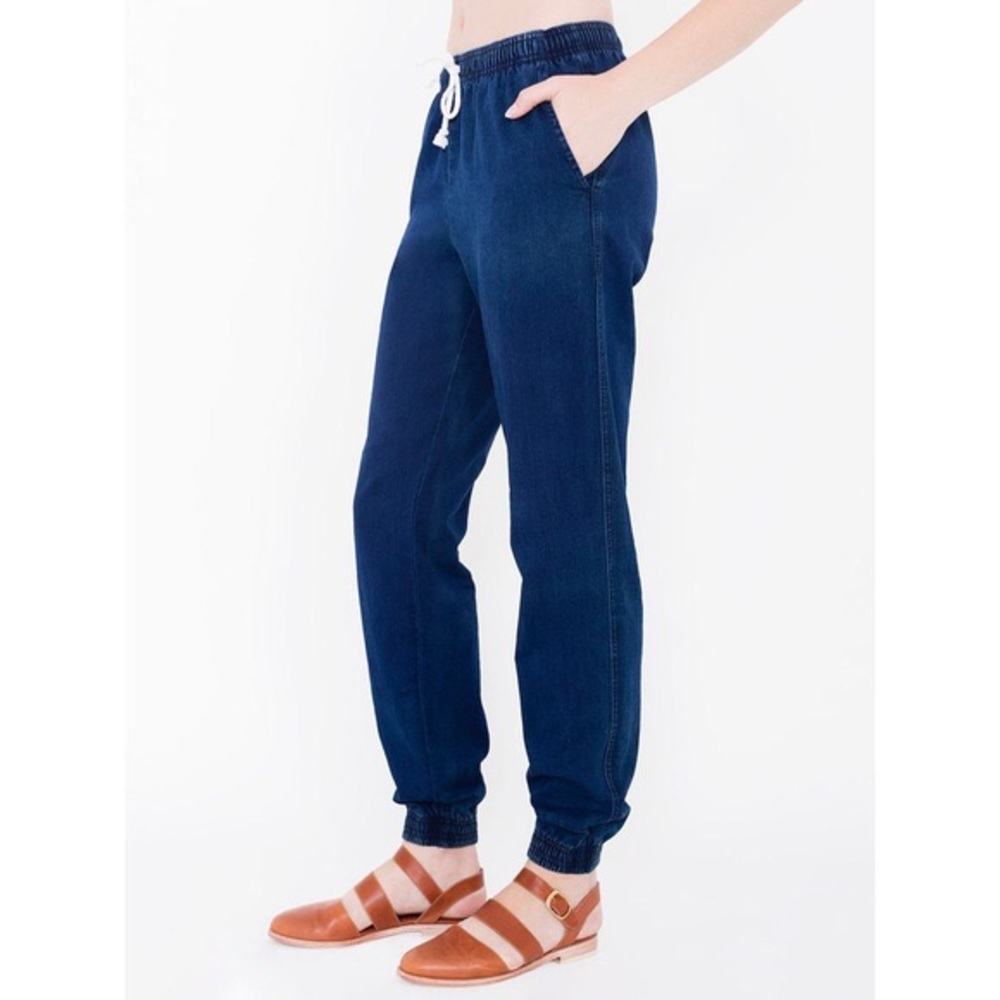 American Apparel Dark Indigo Billionaire Pants